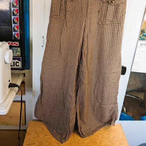 American Eagle Wide Leg Pull-On Pants Sz M - Picture 3 of 8